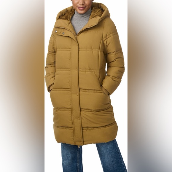 Bernardo Jackets & Blazers - Bernardo Minimalist Double Needle Stitched Puffer Coat